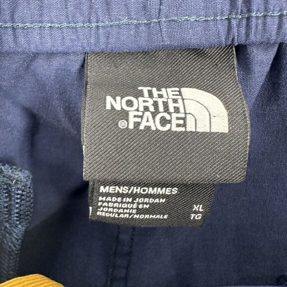The North Face Pants Men XL Navy Class V Pull On Drawstring Nylon Outdoor Hiking - Picture 14 of 15